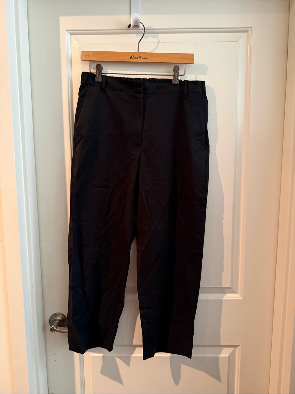 Banana Republic Black Women's Trousers - Straight Crop